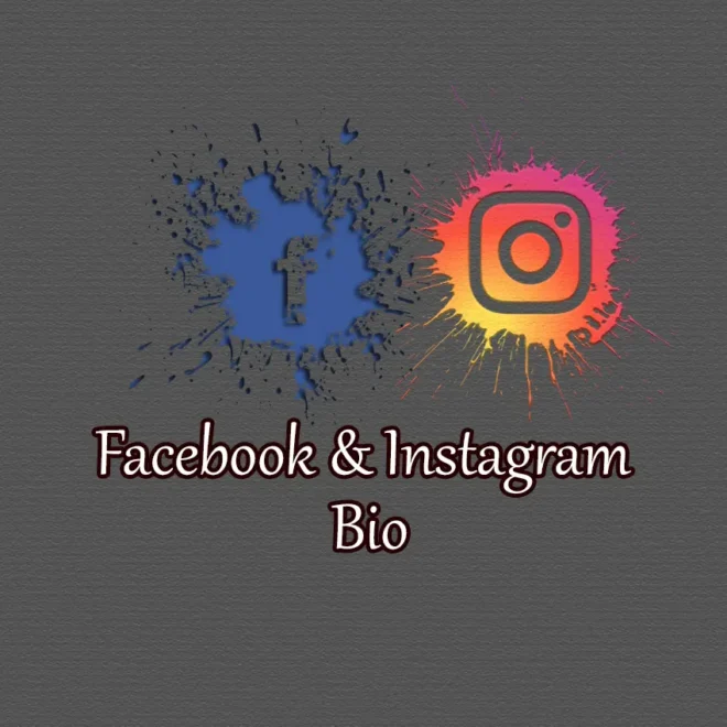 Facebook and Instagram Bio2 - ToffeeLive Status