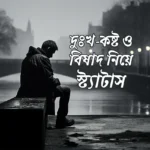 দুঃখ-কষ্ট ও বিষাদ নিয়ে বাংলা স্ট্যাটাস | Bangla Sad, Broken Heart Status